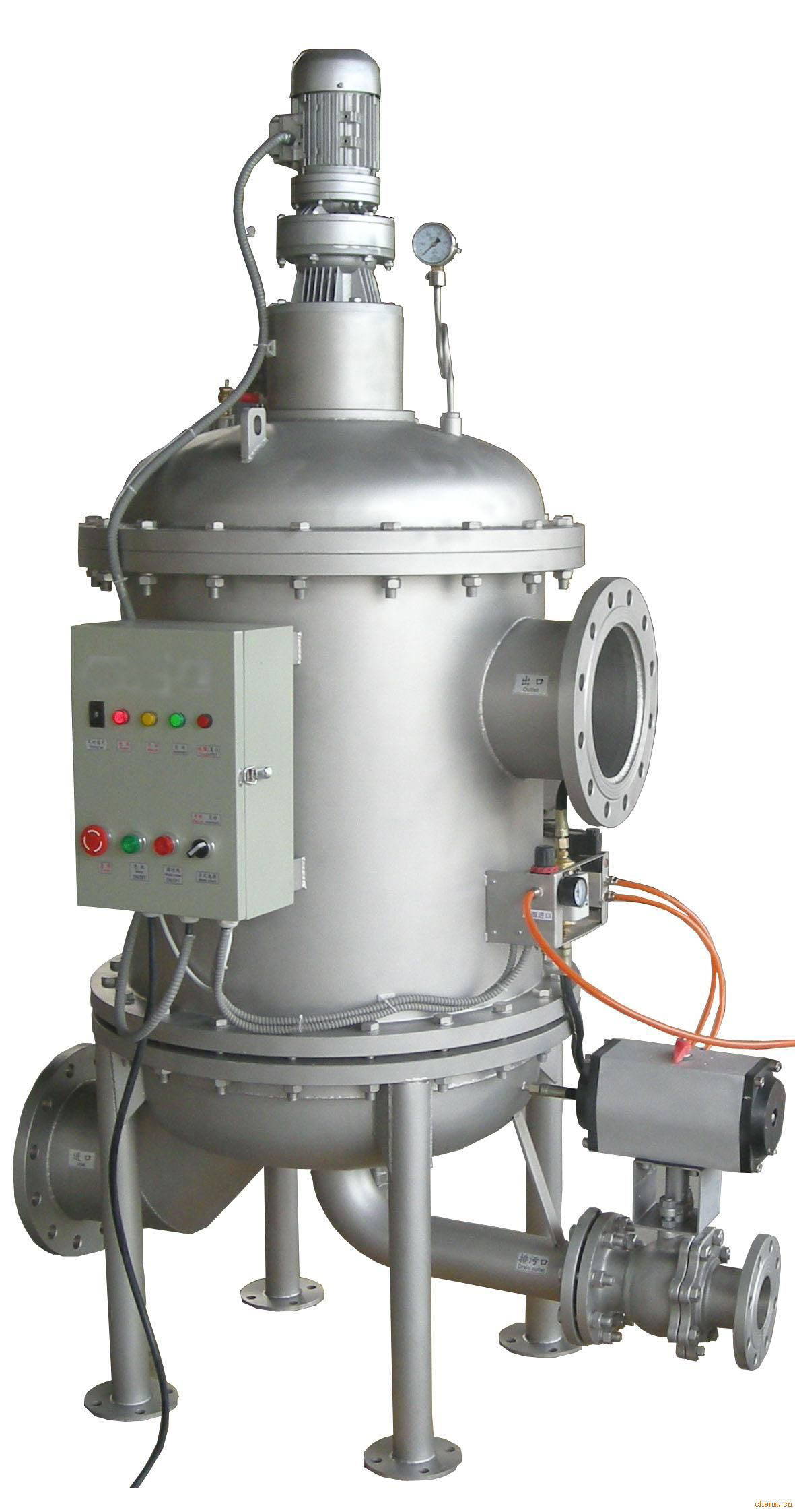 LDS全自動濾水器濾網的安裝及拆卸